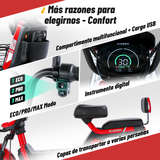i03 Storm | Bicicleta Motorizada 600W | Autonomía de 65km | 3 Modos de Velocidad | Ideal para ir al trabajo o pasear