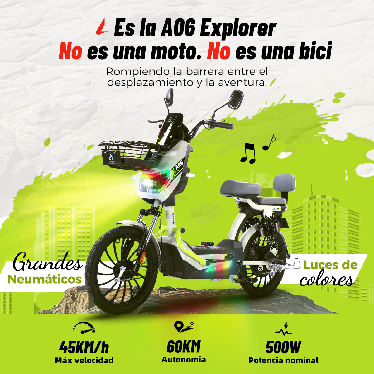 Alessia A06 Explorer  Bike Eléctrica