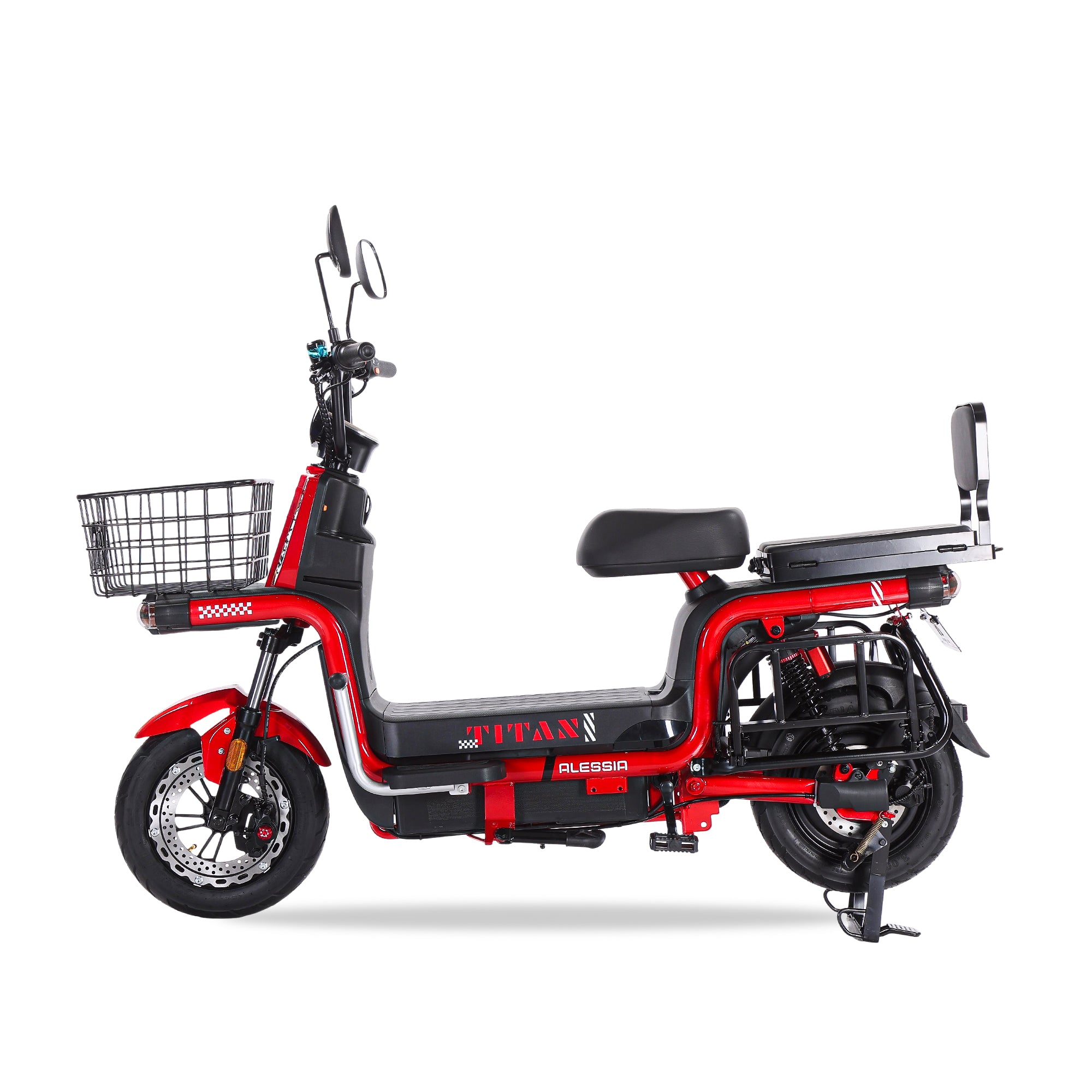Alessia E-bike A03 Titan bicicleta electrica red