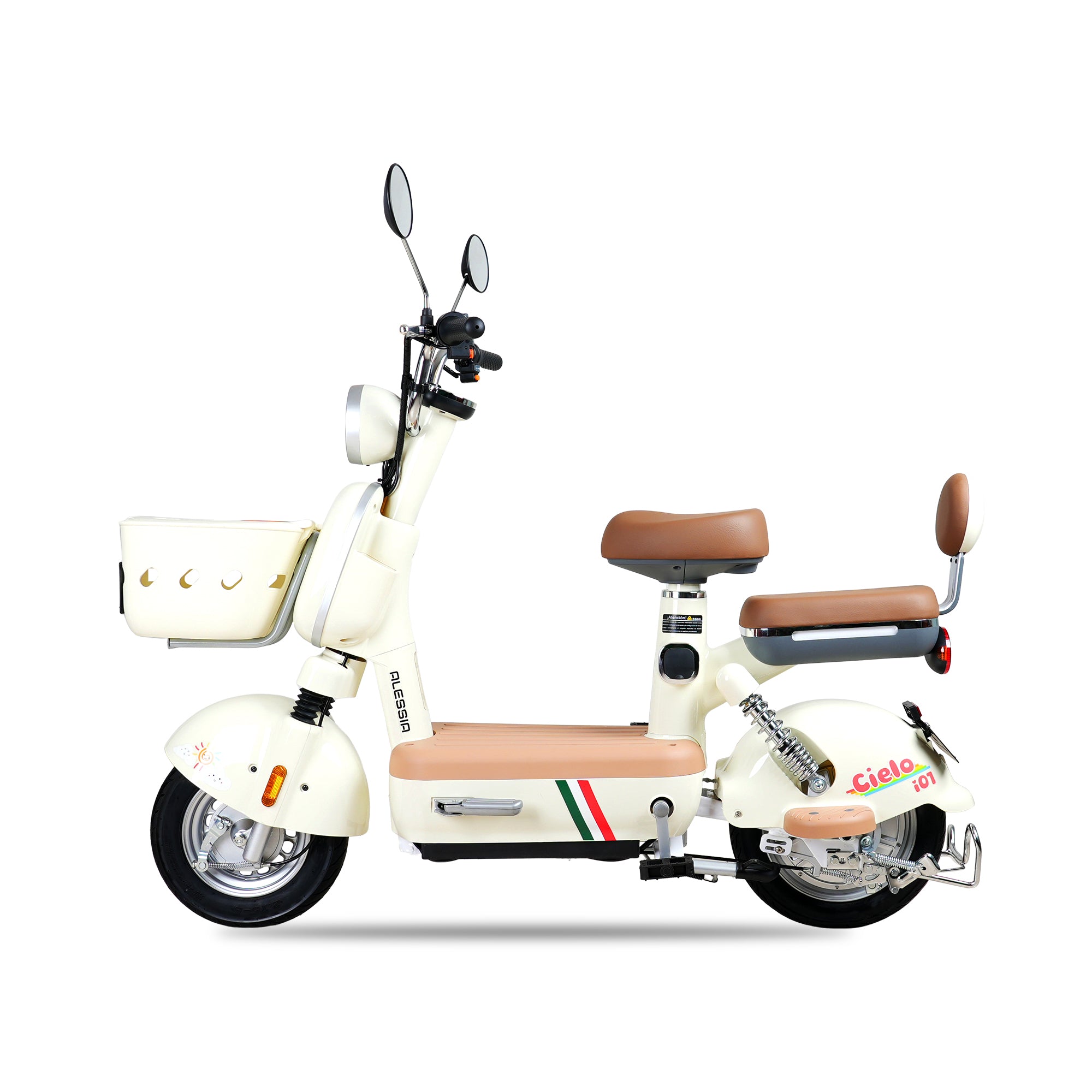 Alessia E-bike i01 cielo bicicleta electrica IVORY color