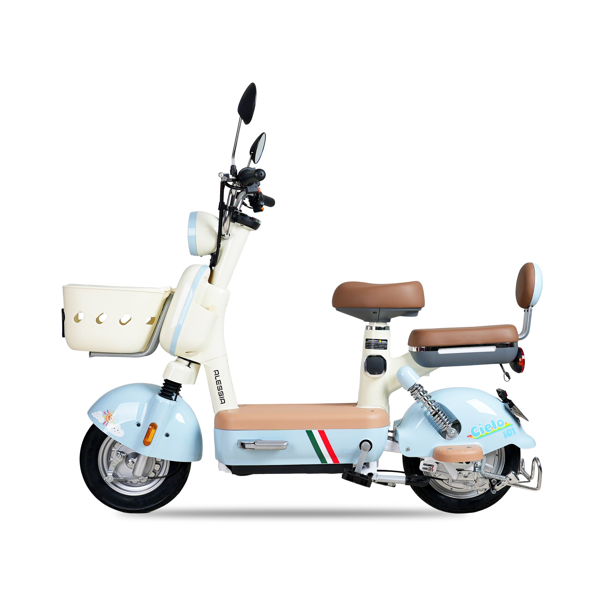 Alessia E-bike i01 cielo bicicleta electrica azul color