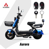 Alessia E-bike i07 Aurora 60/72V 20Ah  bicicleta electrica Azul Deslumbrante color