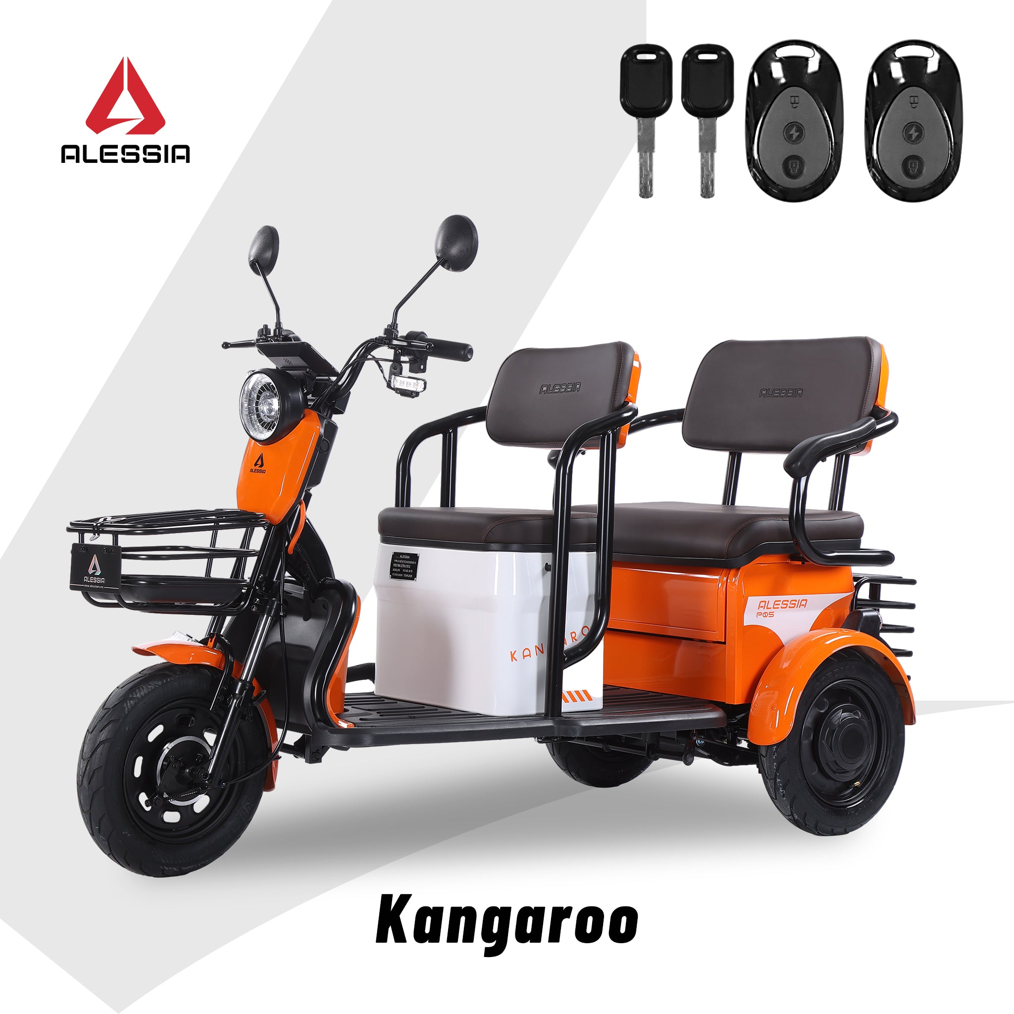 Alessia P05 Kangaroo moto triciclo electrico