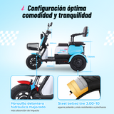 P03 bicicleta 3 ruedas adulto eléctrica