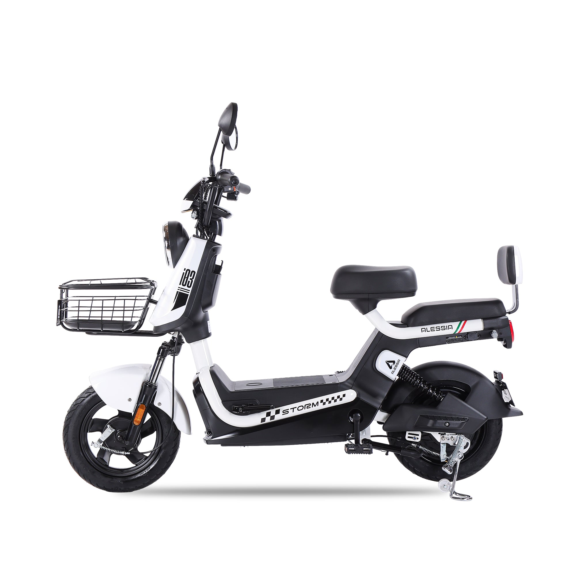 Alessia E-bike i03 Storm bicicleta electrica Blanco