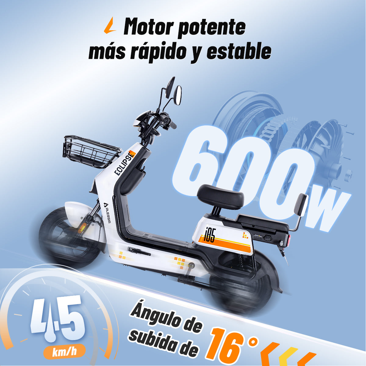 i05 Eclipse Moto Eléctrica para Adultos