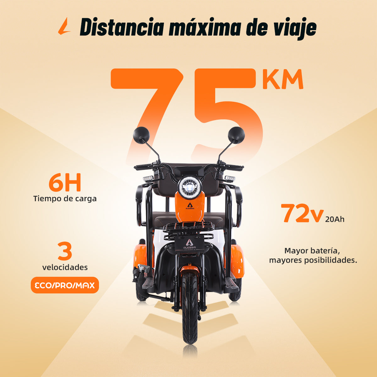 p05 moto triciclo para negocio