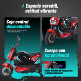 Bicicleta Eléctrica Hunter Pro, A01 Pro, Rojo, Con caja central, Diseño Estético, Potencia Potente, Autonomía 75km, Suspensión Mejorada, Conducción Cómoda y Segura