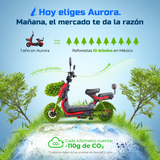 i07 Aurora | Bicicleta Electrica 800W | Motor potente | Batería 72V | Autonomía de 75km