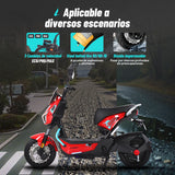 Bicicleta Eléctrica A01 Hunter Rojo Diseño Estético, Potencia Potente, Autonomía 75km, Suspensión Mejorada, Conducción Cómoda y Segura