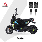 Bicicleta Eléctrica Hunter Pro, A01 Pro, Verde, Con caja central, Diseño Estético, Potencia Potente, Autonomía 75km, Suspensión Mejorada, Conducción Cómoda y Segura