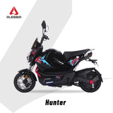 Bicicleta Eléctrica Hunter Pro, A01 Pro, Rosa, Con caja central, Diseño Estético, Potencia Potente, Autonomía 75km, Suspensión Mejorada, Conducción Cómoda y Segura