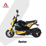 Bicicleta Eléctrica Hunter Pro, A01 Pro, Amarillo, Con caja central, Diseño Estético, Potencia Potente, Autonomía 75km, Suspensión Mejorada, Conducción Cómoda y Segura