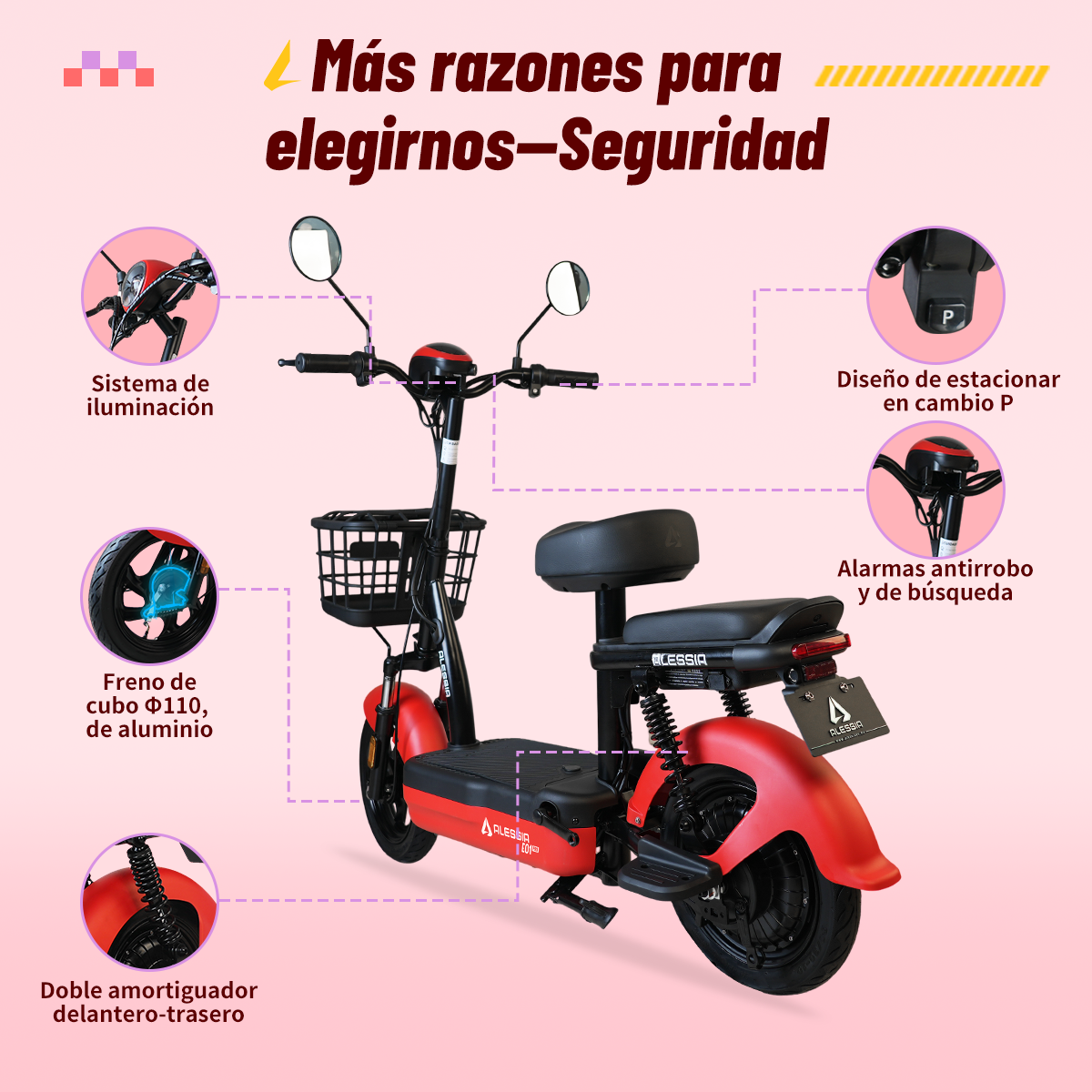 e01 bicicleta eléctrica para carga