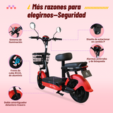 e01 bicicleta eléctrica para carga