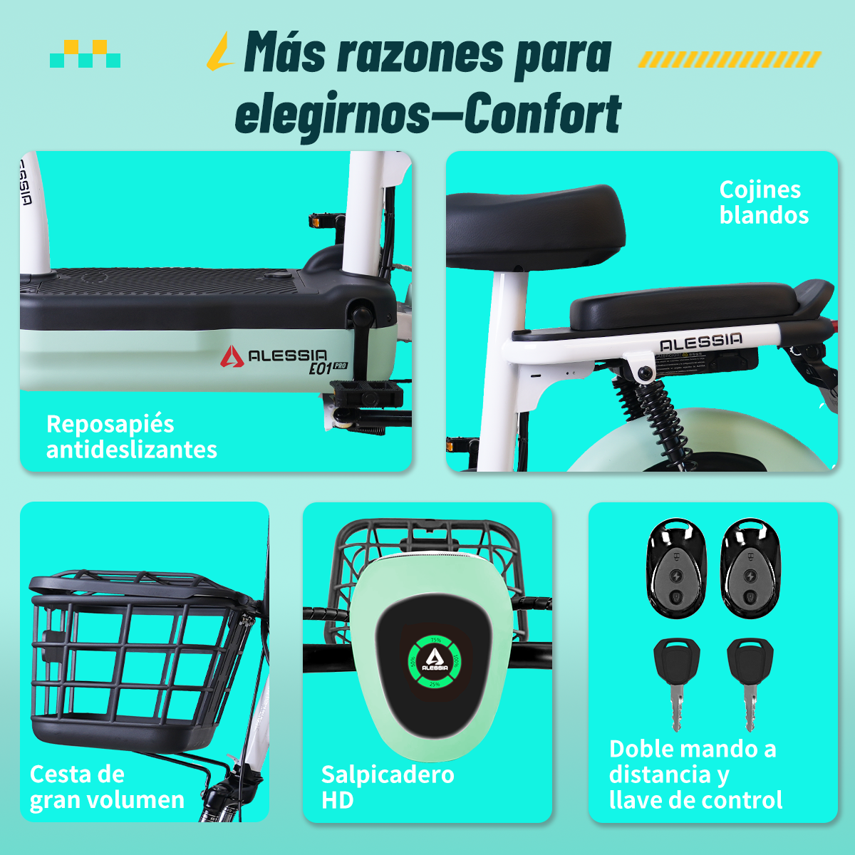 e01 e bikes méxico