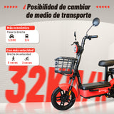 e02 bici eléctrica 2 personas