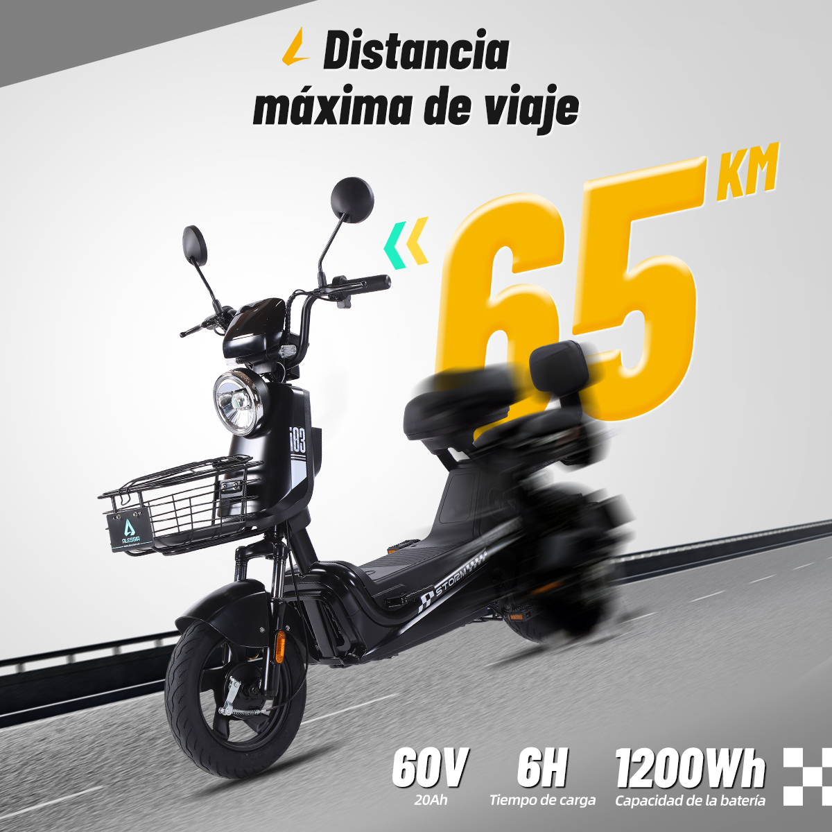 i03 Storm  Bicicleta Eléctrica Electro bike 