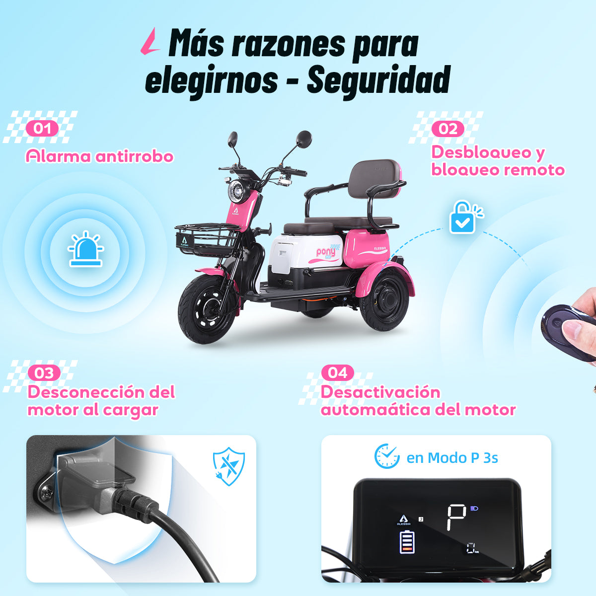 p03 trimoto electrica